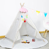 TENTE TIPI ENFANT BLANC/ROSE - tente tipi enfant